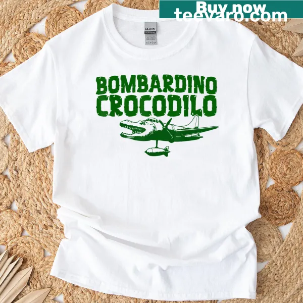 Funny crocodile meme graphic t-shirt for kids