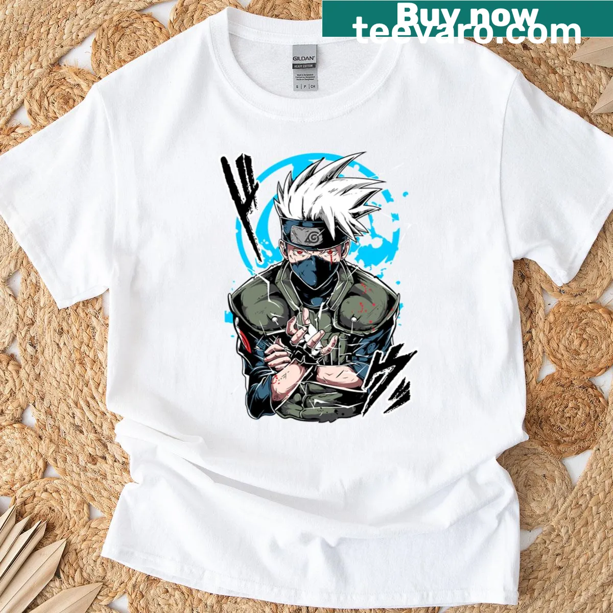 Playful and sarcastic text design on a Copy Ninja t-shirt. — on a men's t-shirt