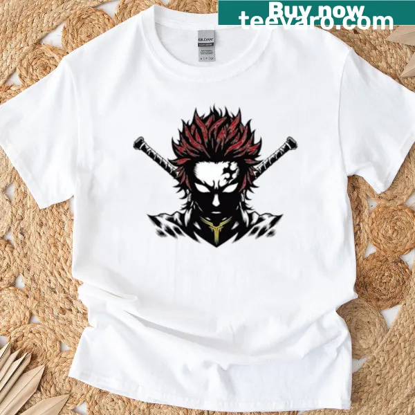 Anime-inspired T-shirt featuring Demon Slayer design