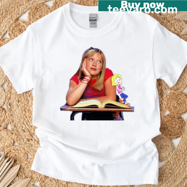 Lizzie Mcguire tribute t-shirt for nostalgic fans