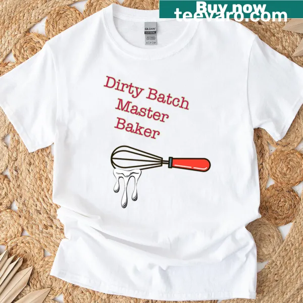 Master Baker T-shirt with bold typography