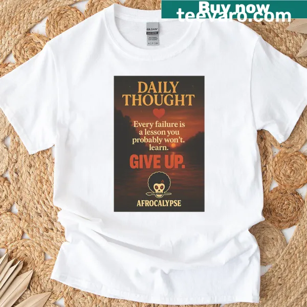 Funny T-shirt with text 'Motivation Is Overrated'