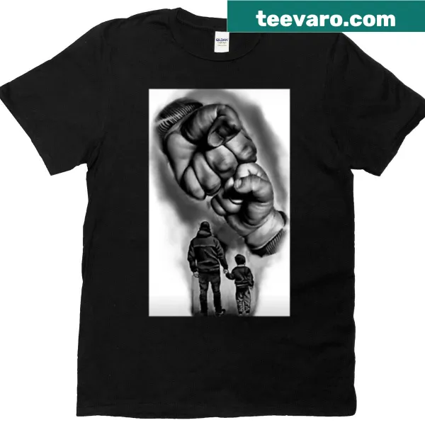 Typography t-shirt that says 'My Father'