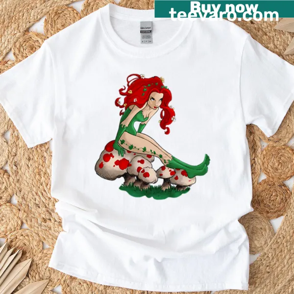 Poison Ivy graphic t-shirt featuring iconic character design