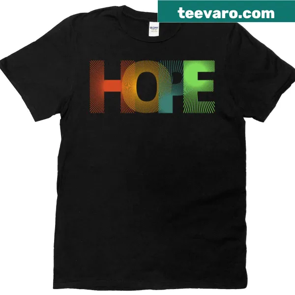 Bold text design stating 'Radiant Hope' for a faith-inspired message