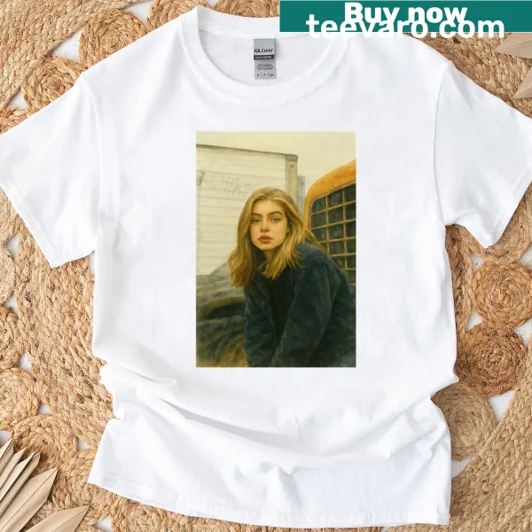 Motivational graphic design illustrating resilience on a T-shirt