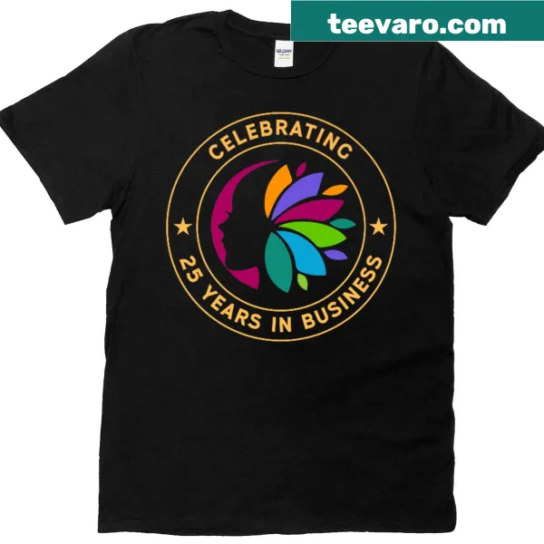 Vintage-style anniversary t-shirt for Shingars 25th