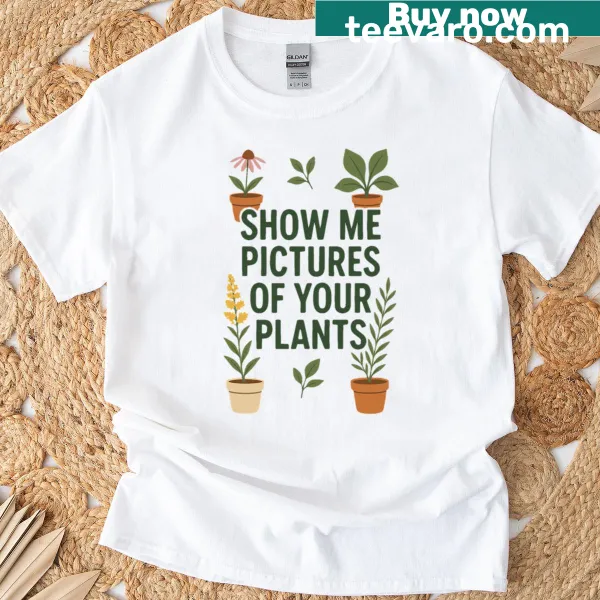 Charming graphic inviting sharing of garden plant pictures