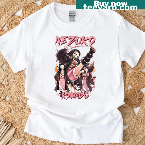 Cute demon illustration on a T-shirt, showcasing whimsical fantasy art.