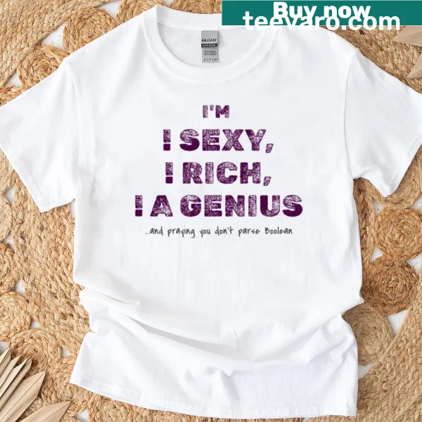 Humorous t-shirt with a Boolean programming joke