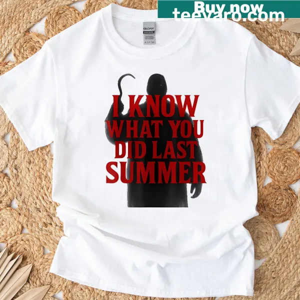Halloween-themed quote graphic tee referencing horror film