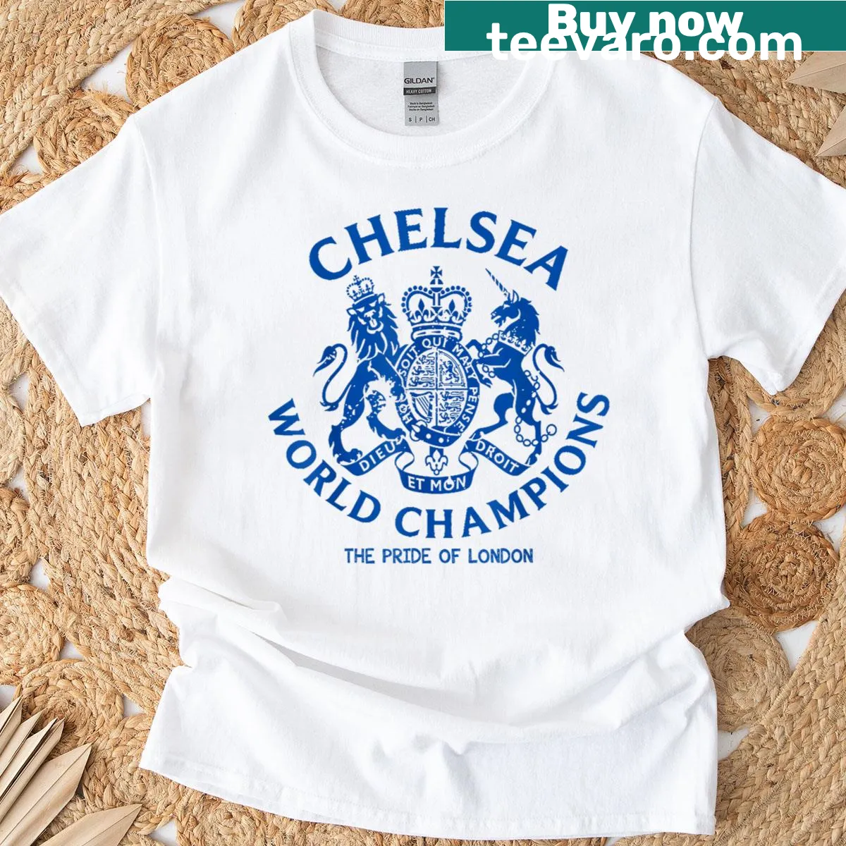 Funny Chelsea Champions Love Tee t-shirt — on a men's t-shirt