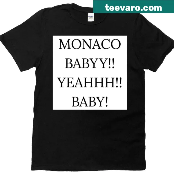 Monaco GP T-shirt featuring Lando Norris's name.