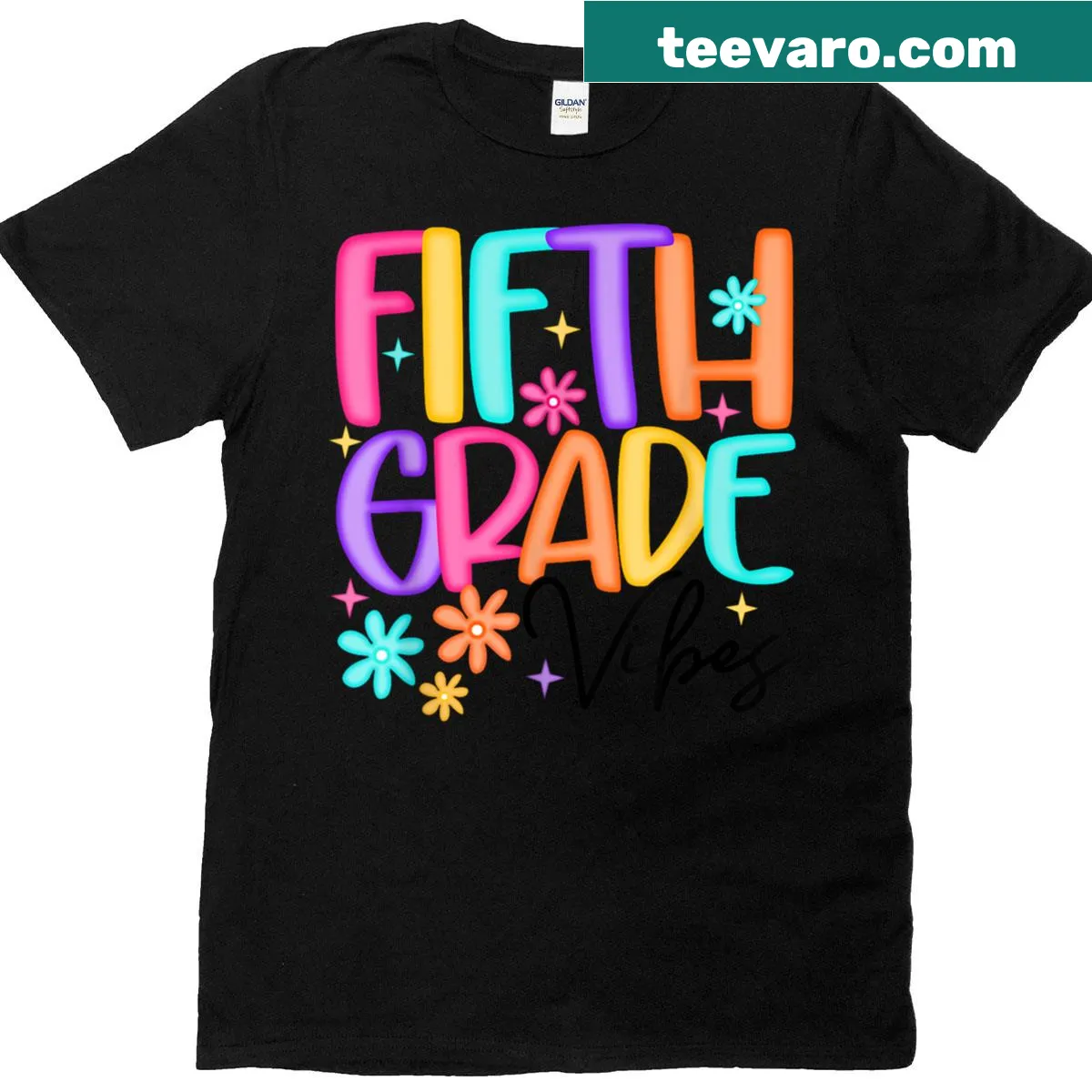 Back to school T-shirt for fifth grade girls — on a men's t-shirt
