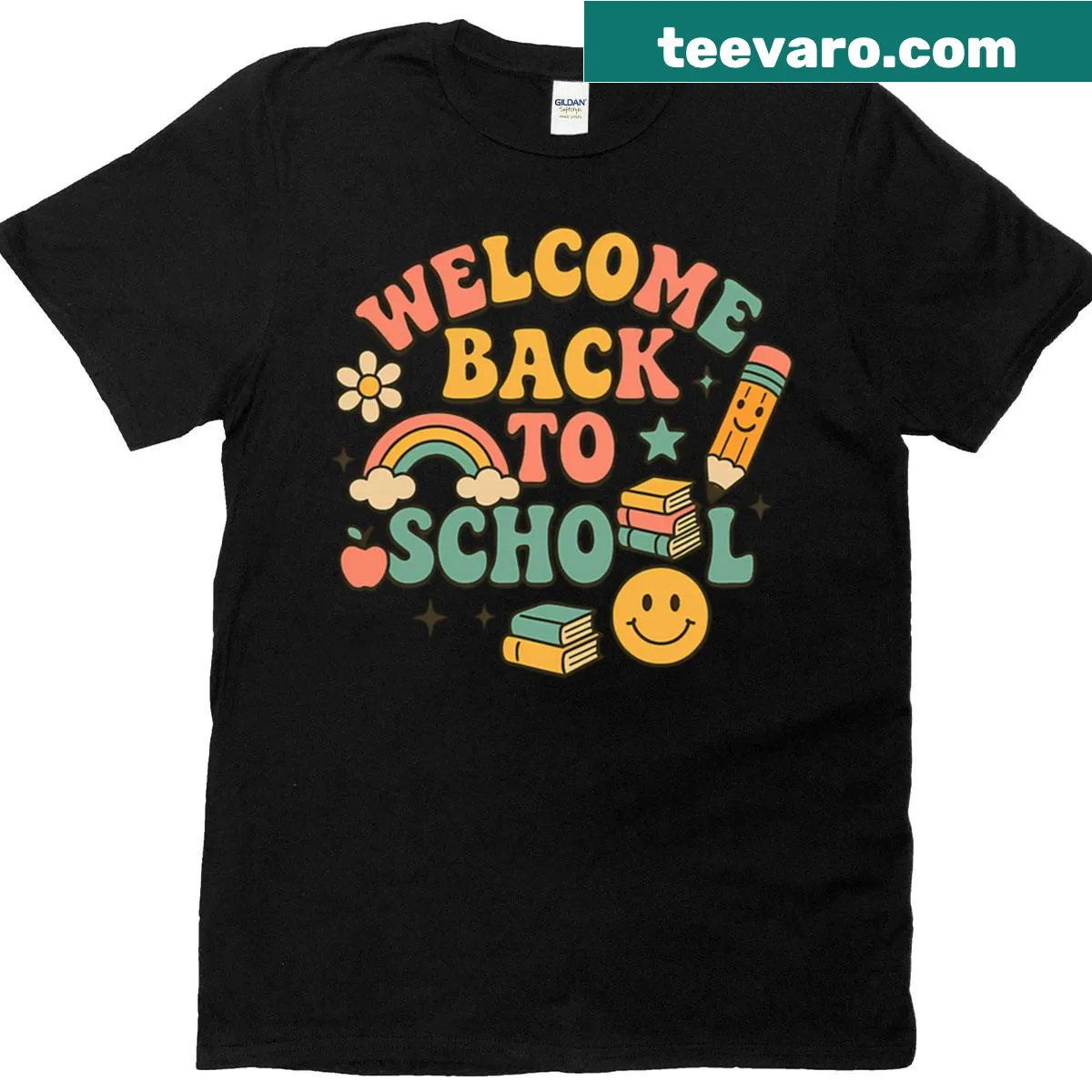 T-shirt celebrating back to school, designed for teachers — on a men's t-shirt