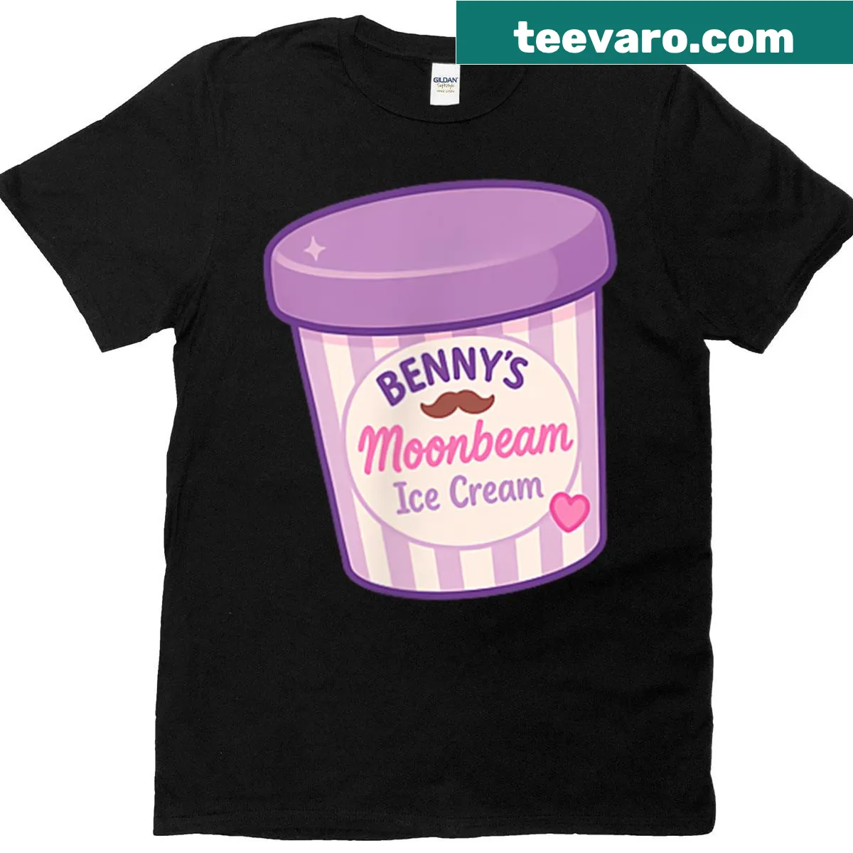 2-sided T-shirt featuring graphics on both sides for versatile wear — on a men's t-shirt
