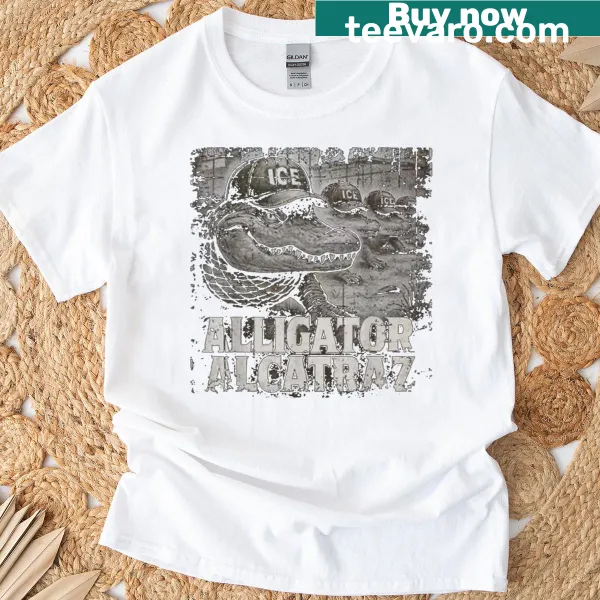 Funny alligator meme parody t-shirt with Everglades theme