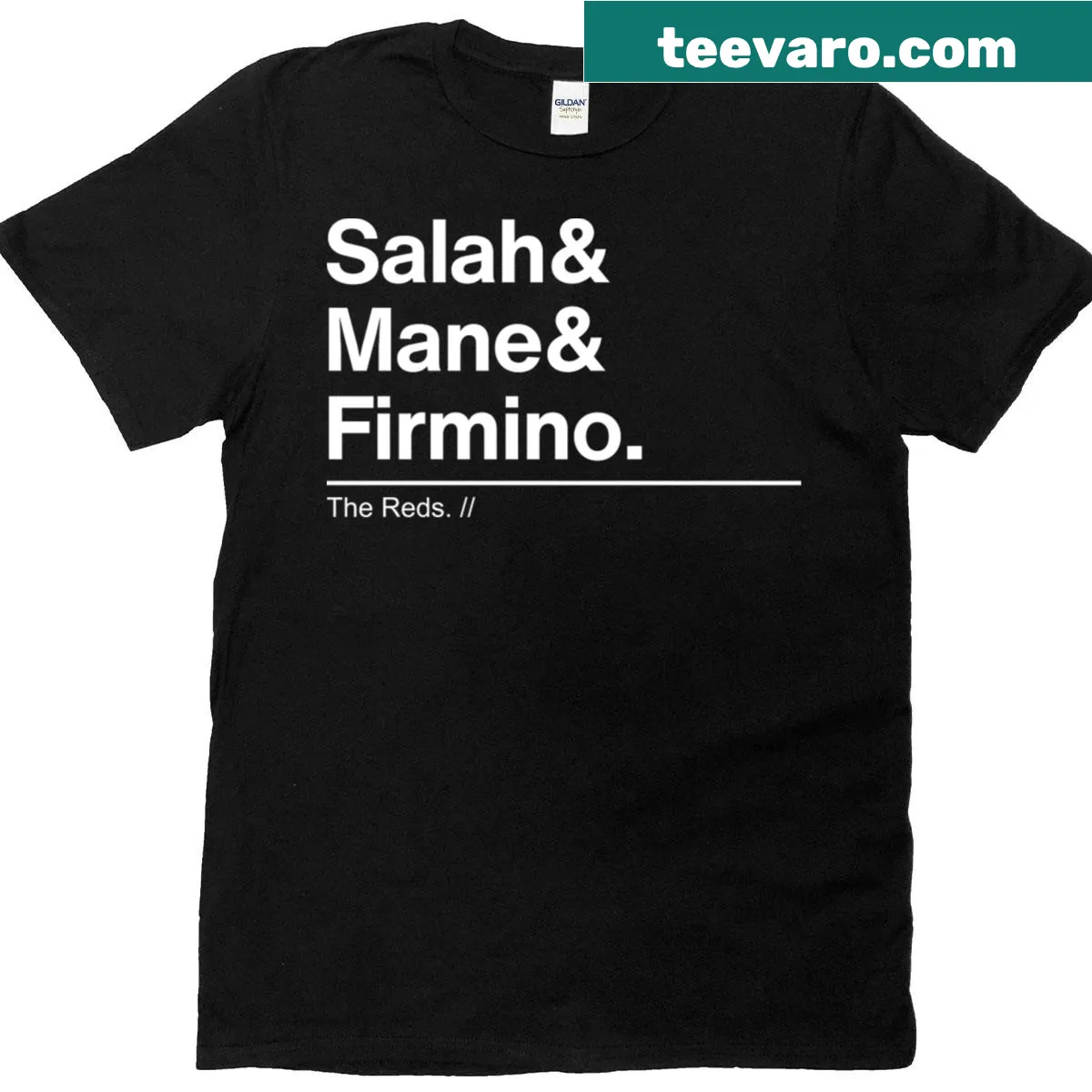 Proud Liverpool Trio t-shirt with bold fan-oriented design — on a men's t-shirt