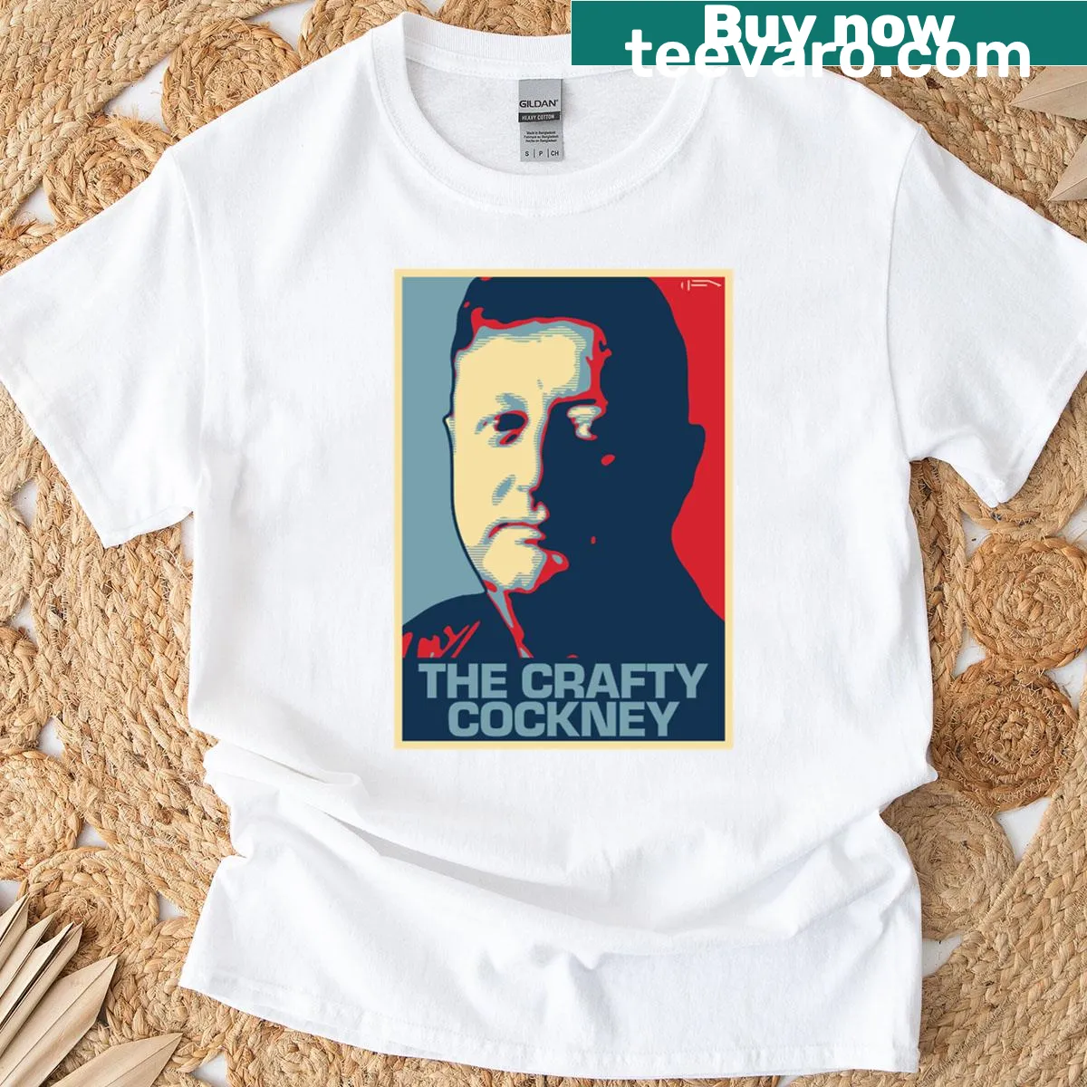 Bristow t-shirt showcasing playful Cockney slang design — on a men's t-shirt