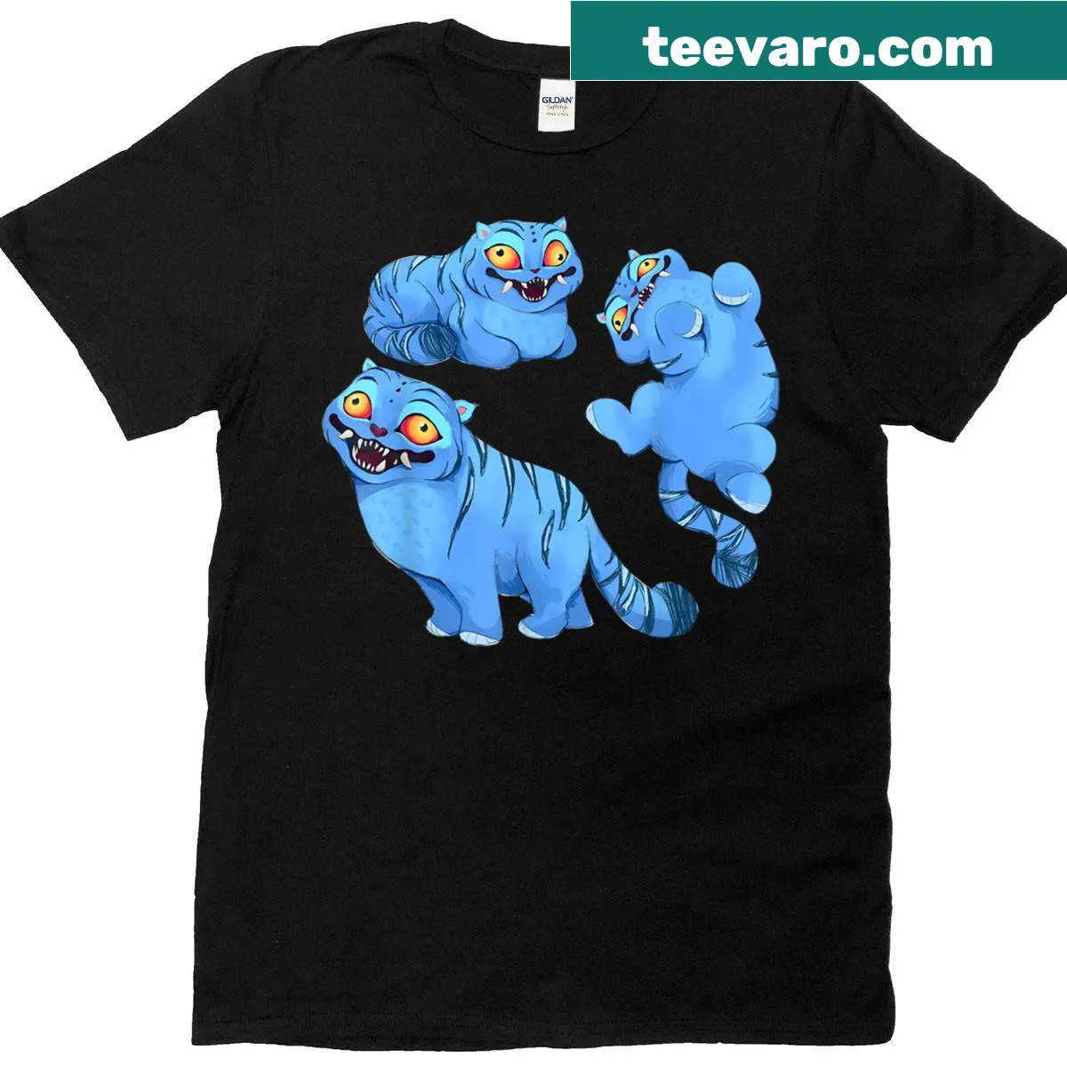 Officially licensed T-shirt featuring a fun cat graphic — on a men's t-shirt