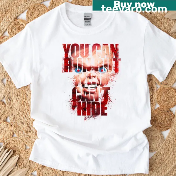 Funny T-shirt featuring Chucky parody from Rugrats for Halloween