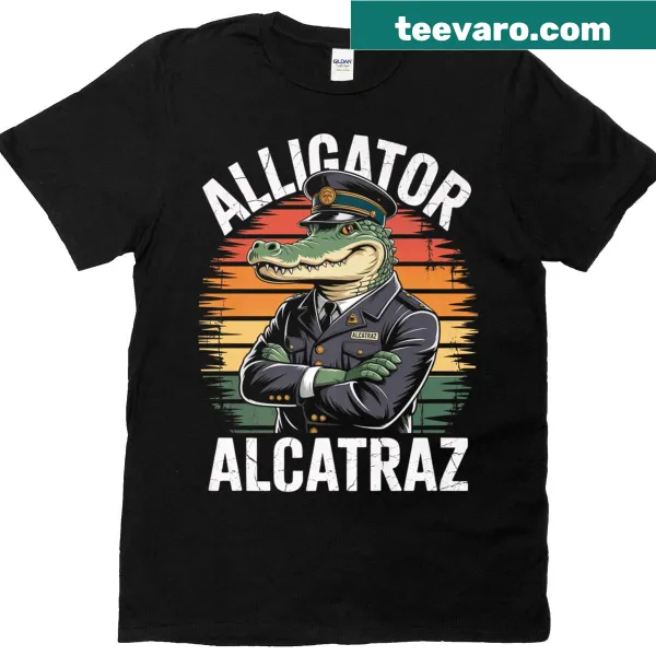 Funny T-shirt with Everglades alligator design