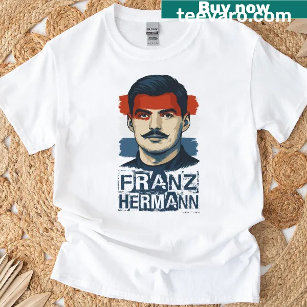 Cartoon T-shirt featuring Max Verstappen for racing fans