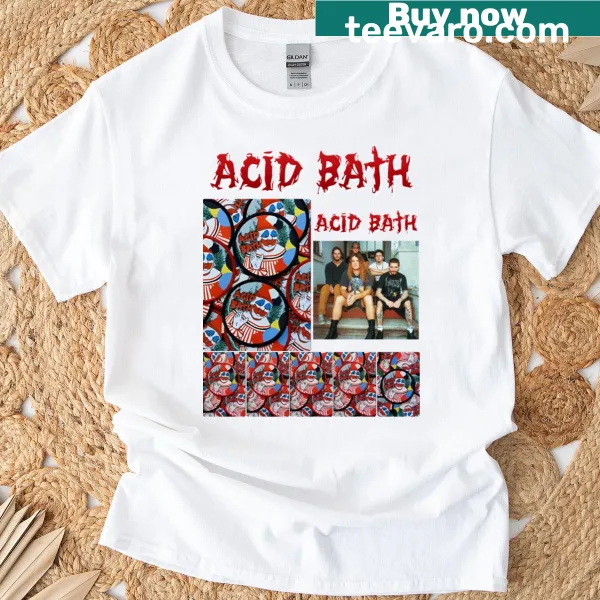 T-shirt with humorous music-themed typography