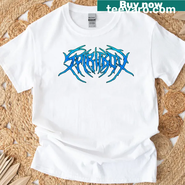 Whimsical T-shirt with ghostly imagery and ethereal design