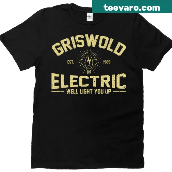 Vintage-distressed T-shirt featuring Griswold Electric graphic
