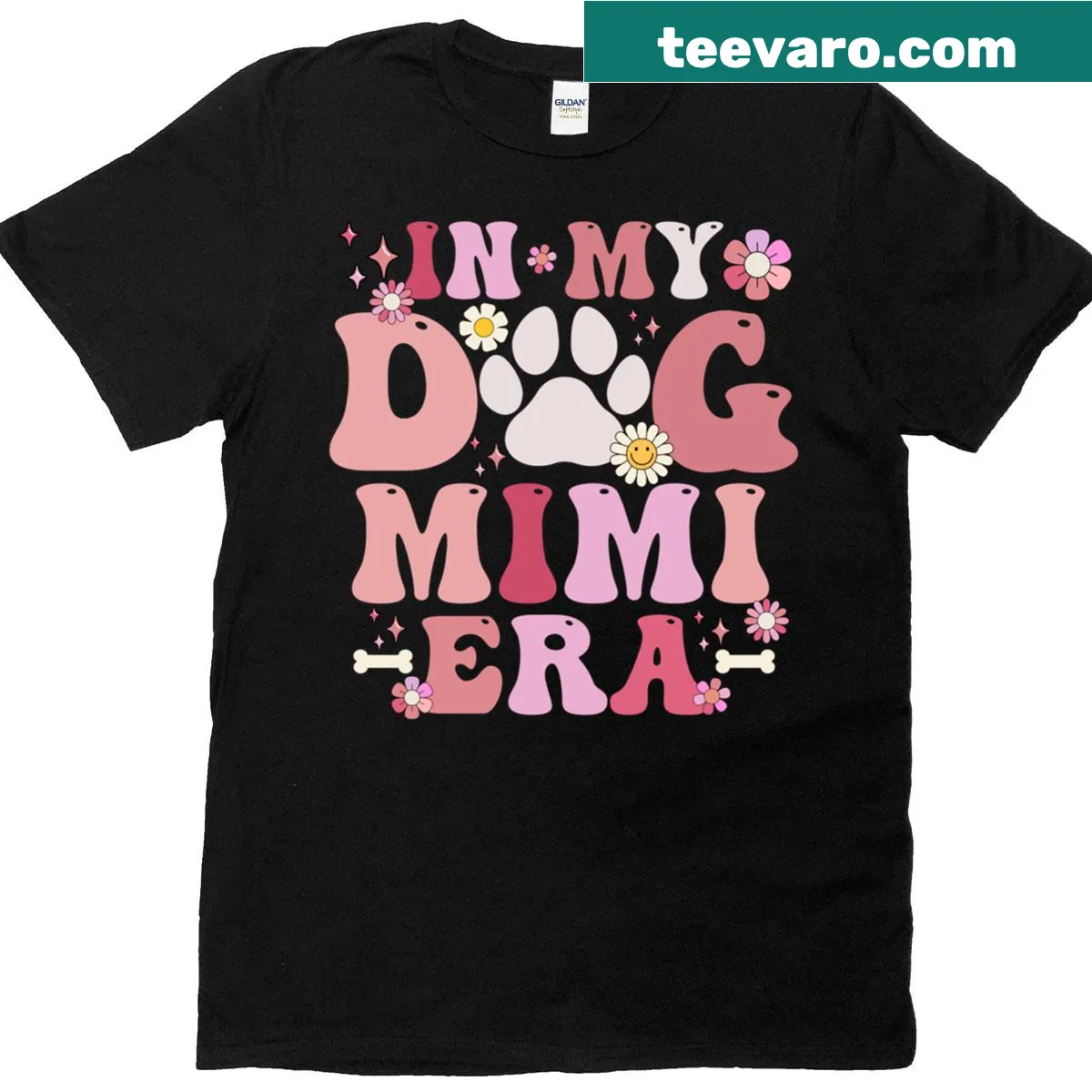 Funny dog grandma t-shirt with playful text about dogs — on a men's t-shirt