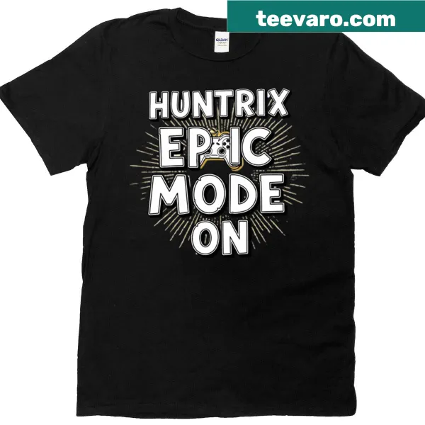 Huntrix-themed t-shirt with 'Epic Mode On' graphic