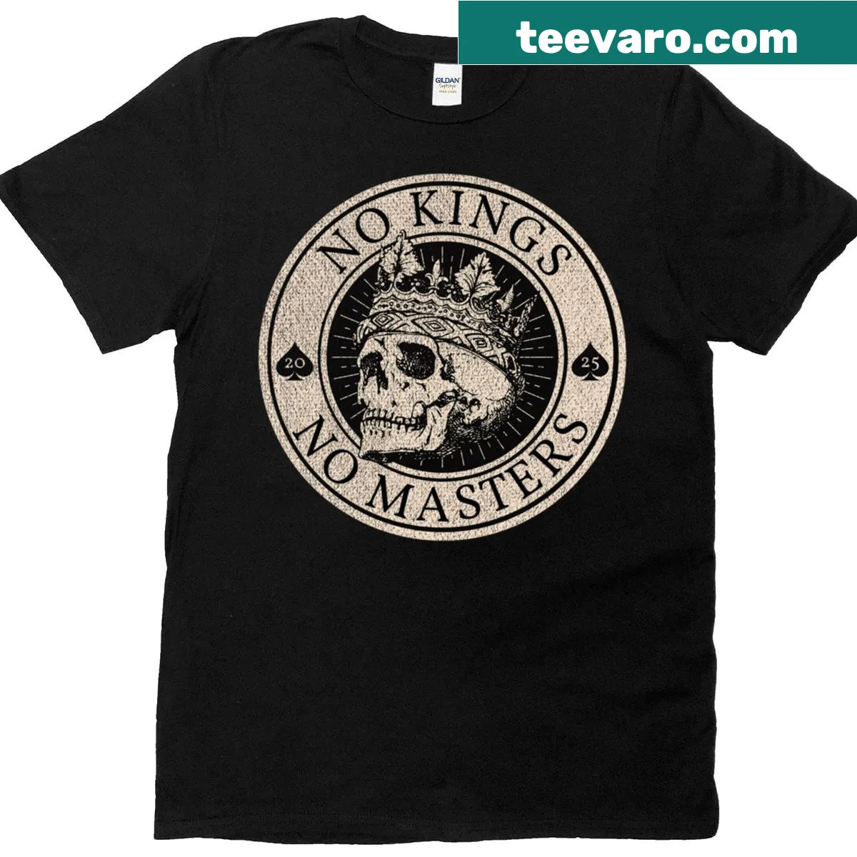 Patriotic July 4th T-shirt featuring bold typography — on a men's t-shirt