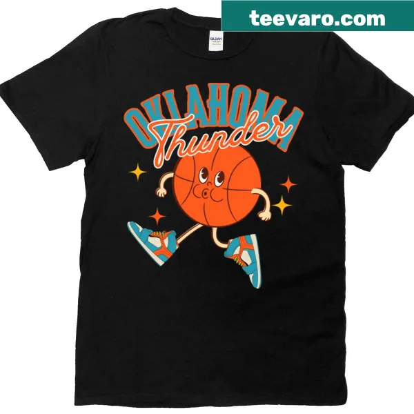 OKC Thunder T-shirt with bold team graphic