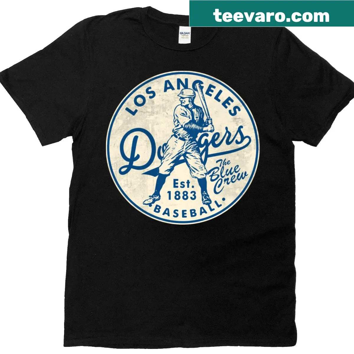 Vintage-style baseball T-shirt with nostalgic graphics — on a men's t-shirt