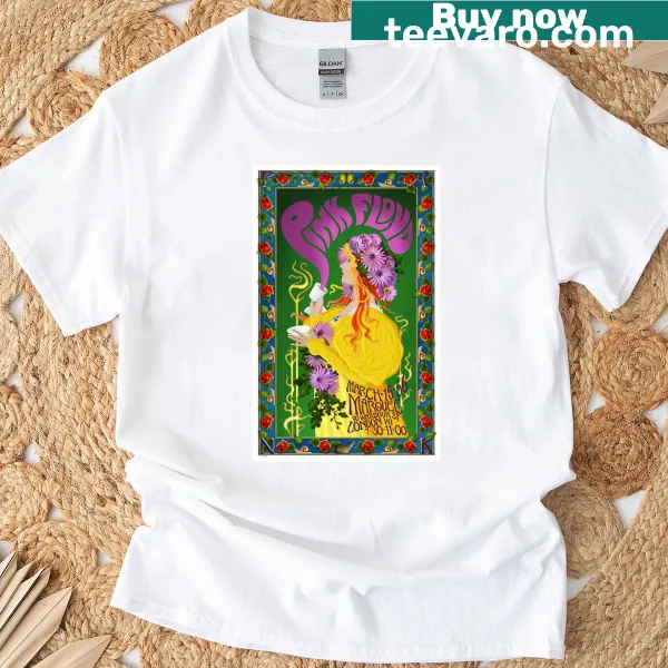 Pink Floyd live performance graphic T-shirt