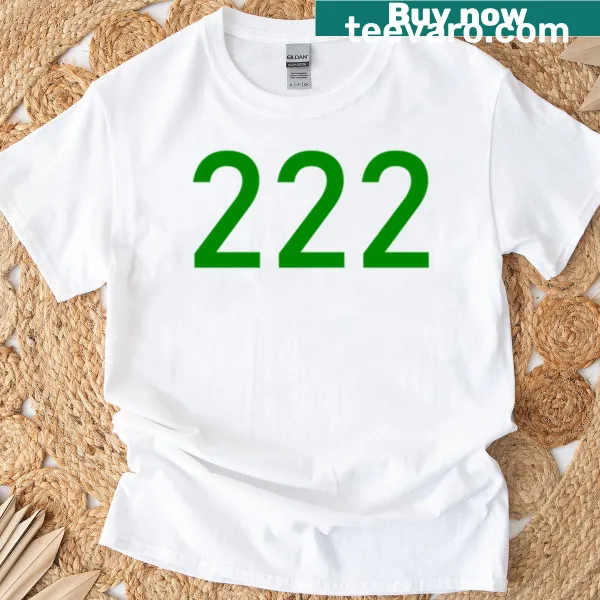 Kids T-shirt with Player 222 from Squid Game
