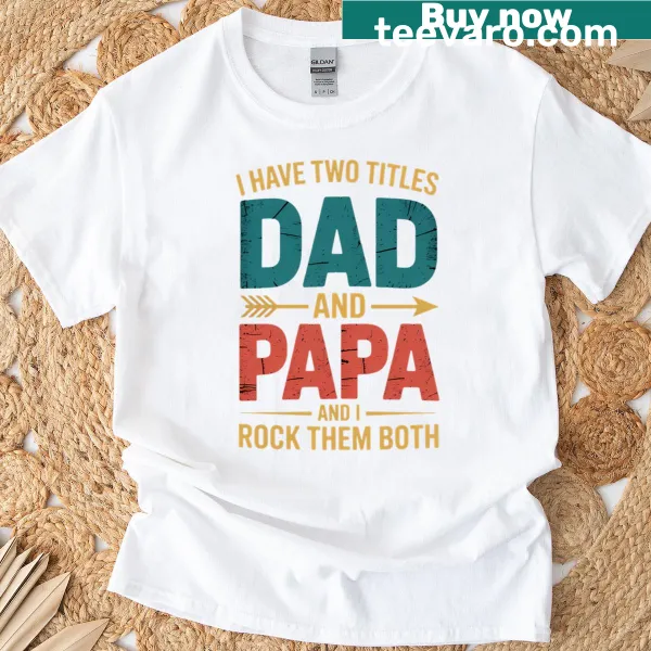 Funny dad quote t-shirt with humorous text design