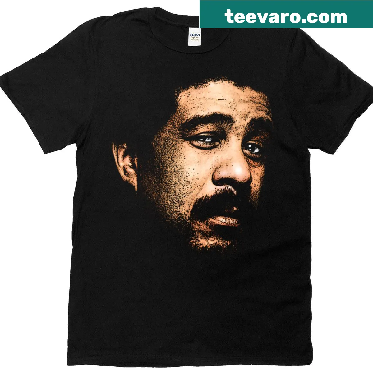 Vintage t-shirt featuring Richard Pryor design from the 90s. — on a men's t-shirt