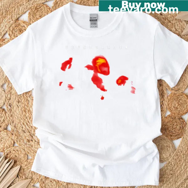 Illustrative Sound Garden Pinia Pong T-shirt design