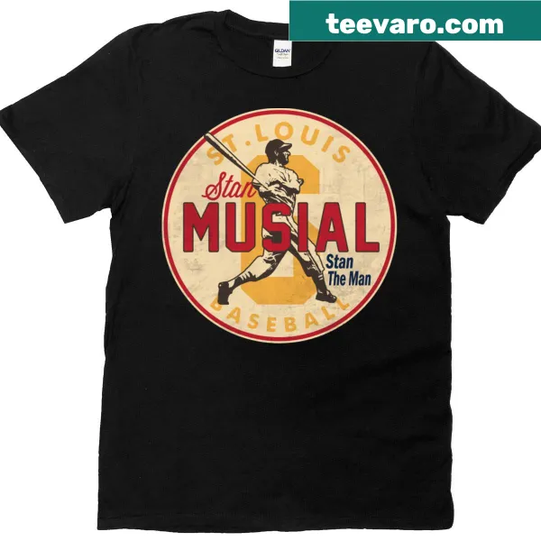 St. Louis Baseball Slugger t-shirt with classic baseball illustration