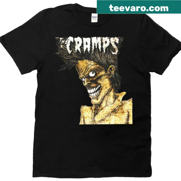 T-shirt featuring bold typography celebrating rock music