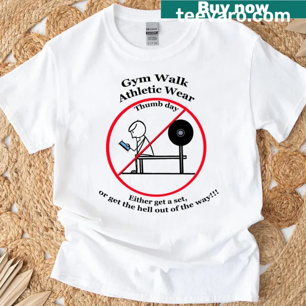 T-shirt celebrating Thumb Day with a humorous design