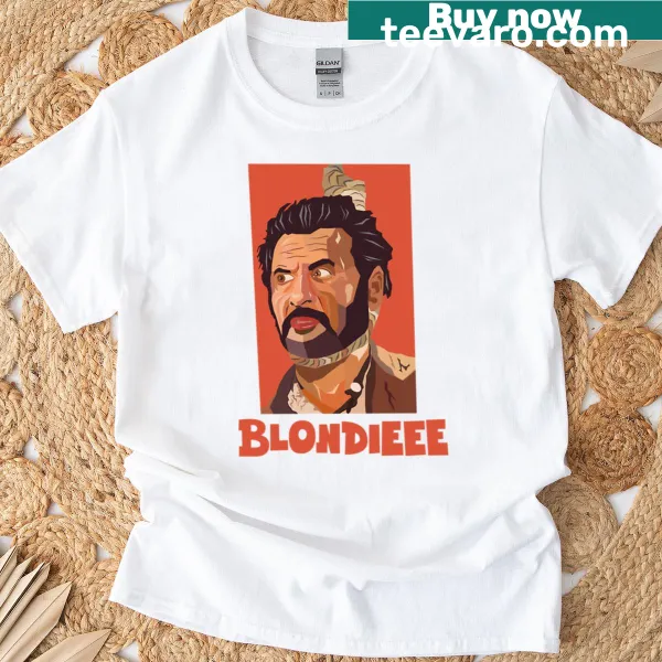 Illustrated T-shirt featuring Tuco and a classic movie scene