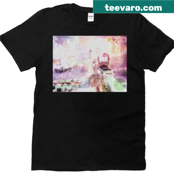 Vintage-inspired Video Game t-shirt with classic gaming imagery