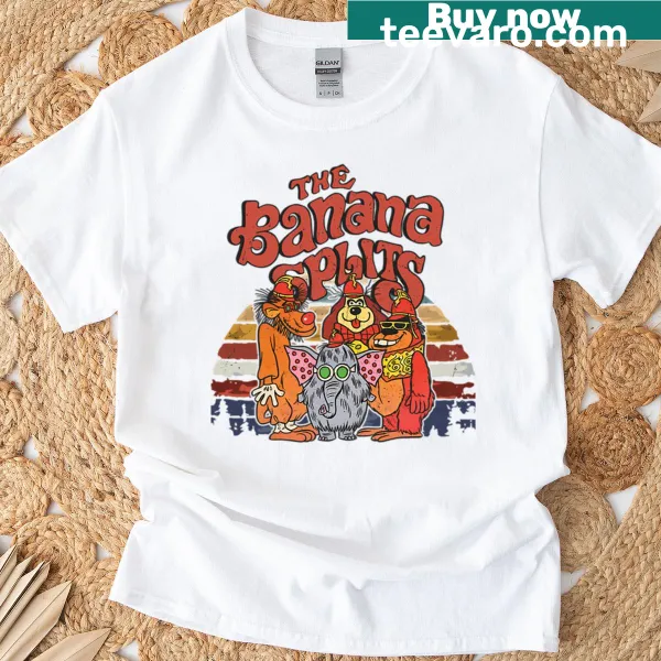 Vintage movies cartoon t-shirt with classic logo