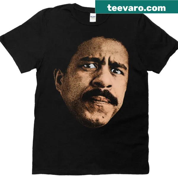Vintage-inspired t-shirt featuring Richard Pryor's iconic imagery