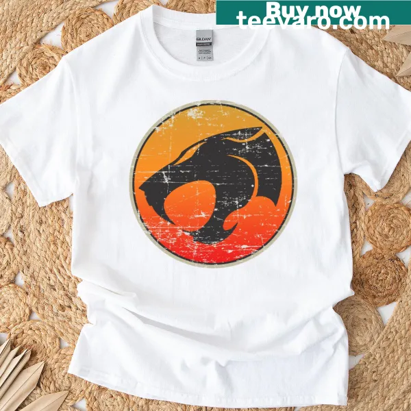 Vintage Thunder Cats t-shirt with iconic cartoon imagery