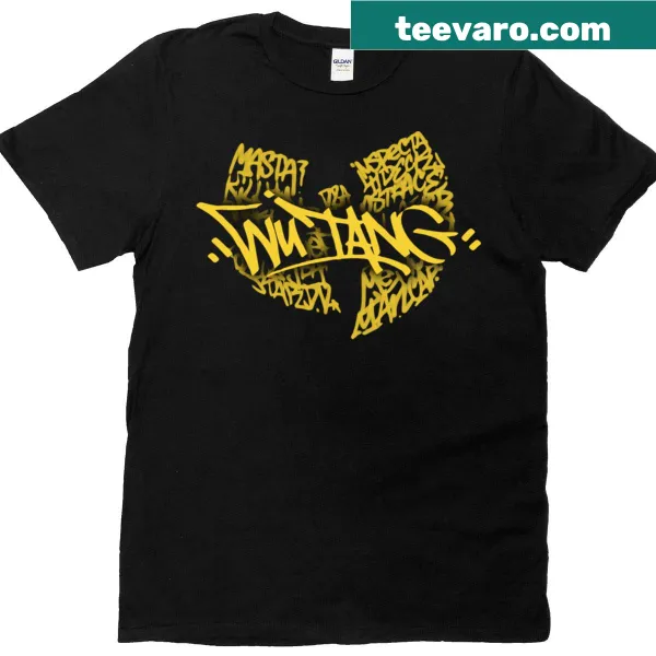 Wu Tang Member Logo T-shirt featuring the iconic Wu-Tang logo