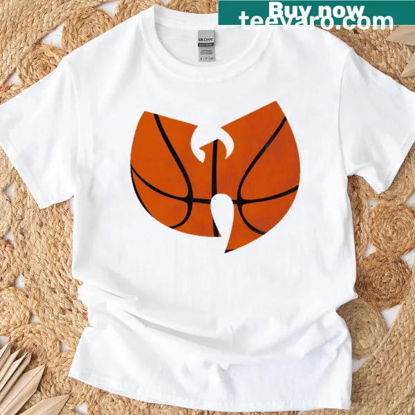 Wutang Clan inspired T-shirt with basketball graphic